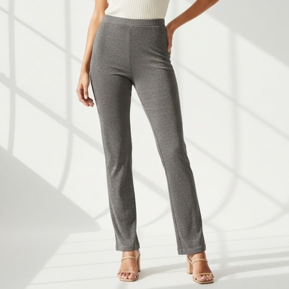 Vintage Joseph Ribkoff High Rise Pull-On Stretch Slinky Pants Union Label Size 4 - Picture 1 of 15